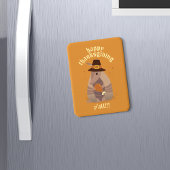 感謝祭トルコ脚アルマジロテキサス州 マグネット