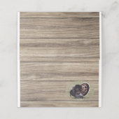 感謝祭トルコ鉛筆スケッチ プレイスカード (外部開封)