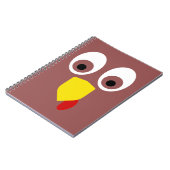 感謝祭トルコ顔 ノートブック (左側)