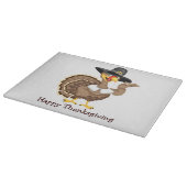 感謝祭トルコ カッティングボード (角)