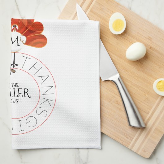 感謝祭トルコ キッチンタオル (四つ折り)