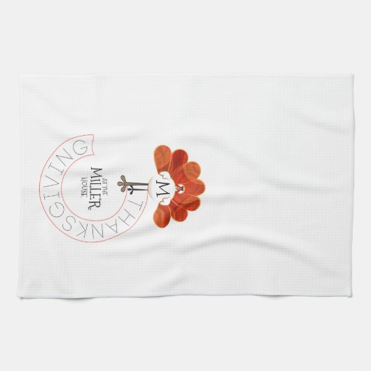 感謝祭トルコ キッチンタオル (横)