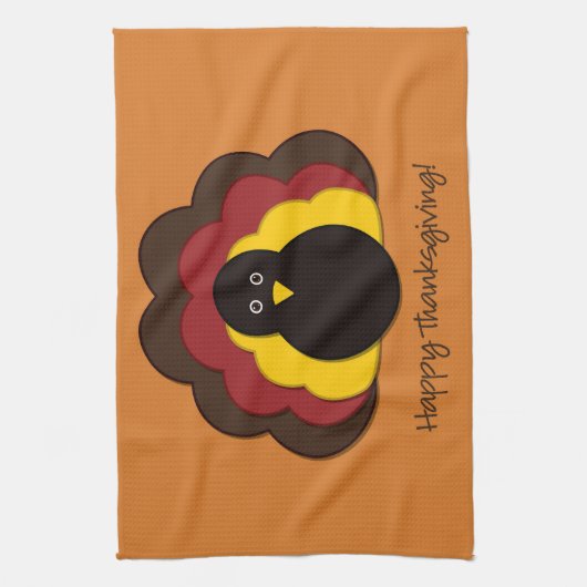 感謝祭トルコ キッチンタオル (縦)