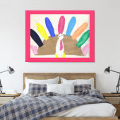 感謝祭トルコ キャンバスプリント (インサイチュ (寝室))