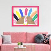 感謝祭トルコ キャンバスプリント (インサイチュ (リビング))