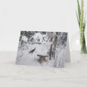 感謝祭トルコ シーズンカード (正面)