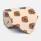 感謝祭トルコ ネクタイ (ロール)