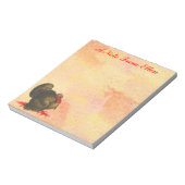 感謝祭トルコ ノートパッド (回転)