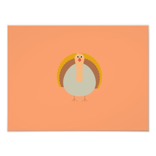 感謝祭トルコ フォトプリント            (正面)