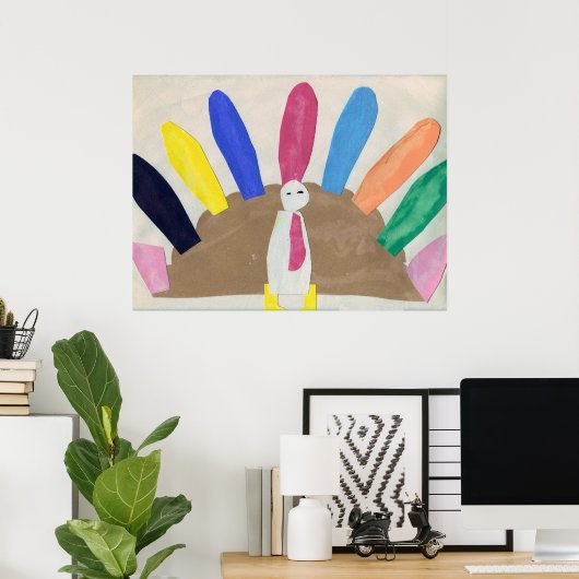 感謝祭トルコ ポスター (ホームオフィス)