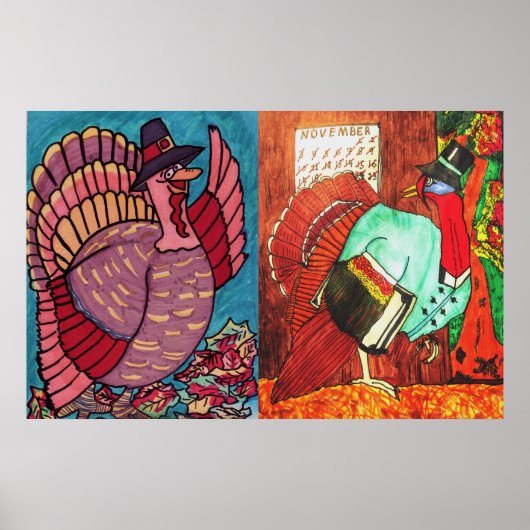 感謝祭トルコ ポスター (正面)