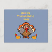 感謝祭トルコ ポストカード (正面)
