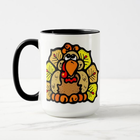 感謝祭トルコ マグカップ (左)