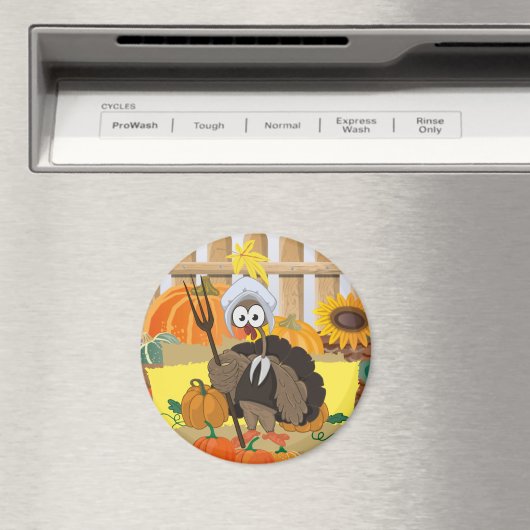 感謝祭トルコ マグネット (インサイチュ (食洗機))