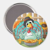 感謝祭トルコ マグネット (正面/裏面)