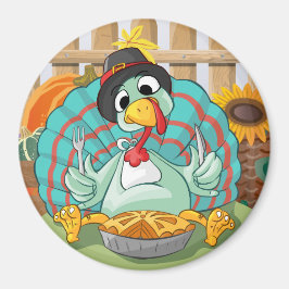 感謝祭トルコ マグネット