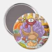 感謝祭トルコ マグネット (正面/裏面)