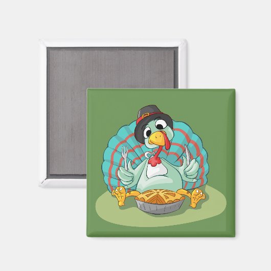 感謝祭トルコ マグネット (正面/裏面)