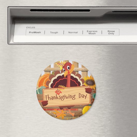 感謝祭トルコ マグネット (インサイチュ (食洗機))