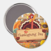 感謝祭トルコ マグネット (正面/裏面)