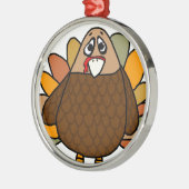 感謝祭トルコ メタルオーナメント (左)