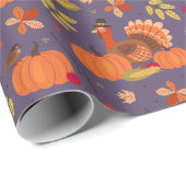 感謝祭トルコ ラッピングペーパー (ロールコーナー)