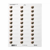 感謝祭トルコ ラベル (フルシート)