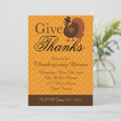 感謝祭トルコ 招待状 (スタンド正面)