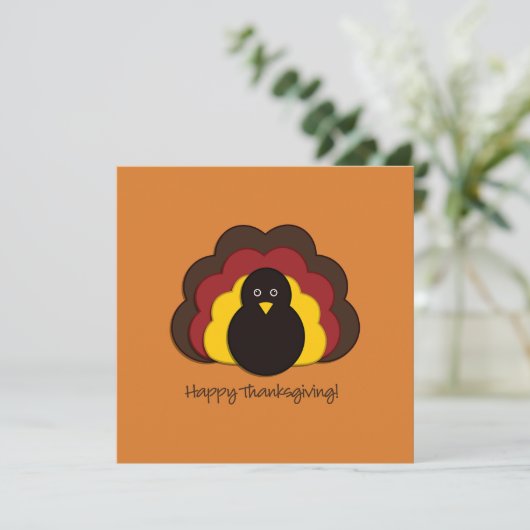 感謝祭トルコ 招待状 (スタンド正面)