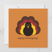 感謝祭トルコ 招待状 (正面)