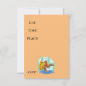 感謝祭トルコ 招待状 (裏面)