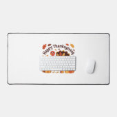 感謝祭トルコ – 秋の休日のクラシックオーバー デスクマット (キーボード&マウス)