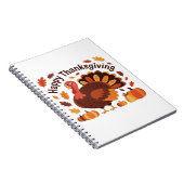 感謝祭トルコ – 秋の休日のクラシックオーバー ノートブック (右側)