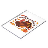 感謝祭トルコ – 秋の休日のクラシックオーバー ノートブック (左側)