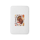 感謝祭トルコ – 秋の休日のクラシックオーバー バスマット (正面縦)