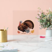 感謝祭トルコ – 秋の休日クラシッククラス アクリルサイン (ウェディング)