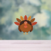 感謝祭トルコ – 秋の休日クラシッククラス アクリルサイン (ニュートラル)