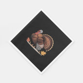 感謝祭トルコ – 秋の休日クラシッククラス スタンダードランチョンナプキン (角)