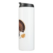 感謝祭トルコ – 秋の休日クラシッククラス タンブラー (回転右)