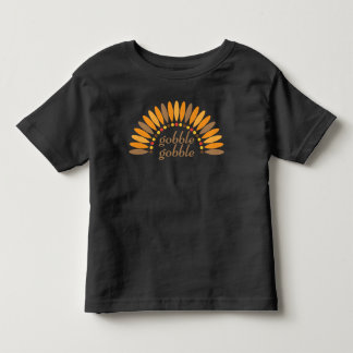 感謝祭トルコ、秋、収穫幼児 トドラーTシャツ