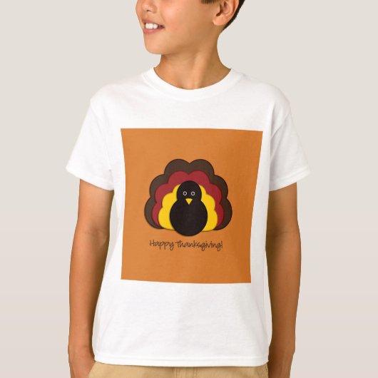 感謝祭トルコ Tシャツ (正面)