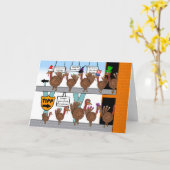 感謝祭トルコID保護プログラム カード (黄色い花)