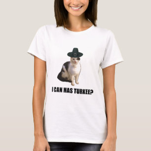 感謝祭トルコLolcat Tシャツ