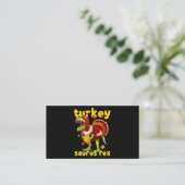 感謝祭トルコSaurus Tレックス巡礼恐竜 名刺 (スタンド正面)