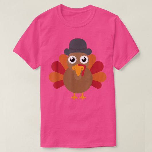 感謝祭トルコTシャツ Tシャツ (デザイン正面)