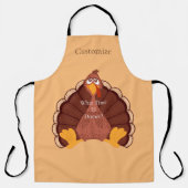 感謝祭トルコThunder_Cove エプロン (正面)