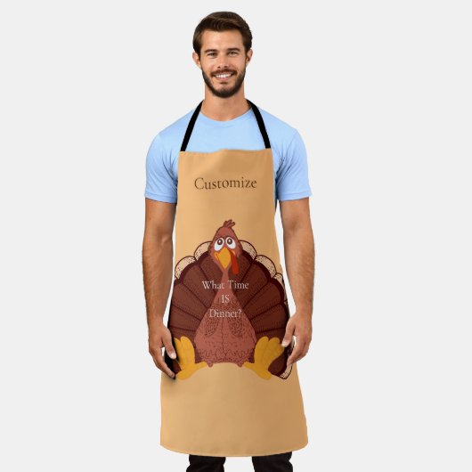 感謝祭トルコThunder_Cove エプロン (着用した状態)