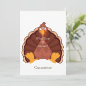 感謝祭トルコThunder_Cove 招待状 (スタンド正面)