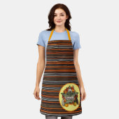 感謝祭トレンディービューティフルオータムコレクション エプロン (着用した状態)