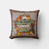 感謝祭トレンディービューティフルオータムコレクション クッション (正面)